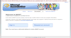 Desktop Screenshot of marit.moaccreditation.org